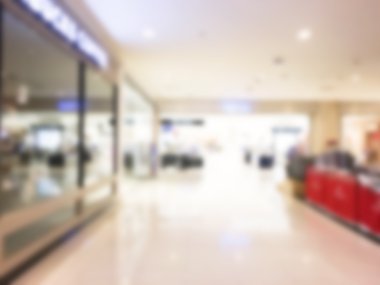 Soyut bulanık alışveriş merkezi