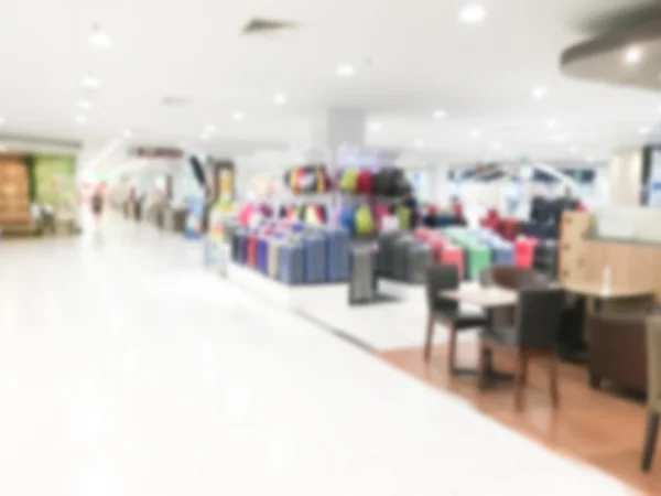 Vervagen van luxe retail- en winkelcentrum — Stockfoto
