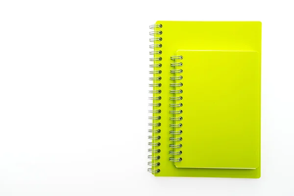 Kleurrijke blanco notebook — Stockfoto