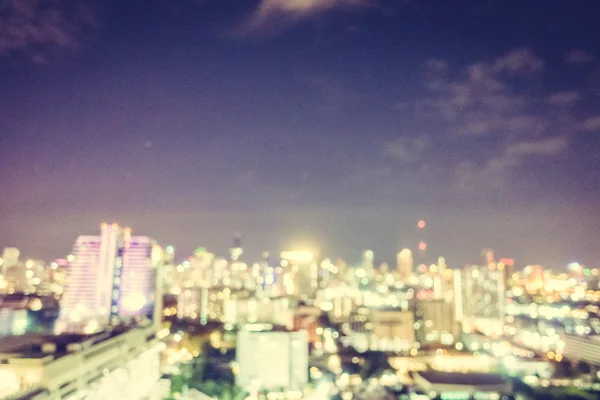 Abstract blur bangkok city — Stock Photo, Image