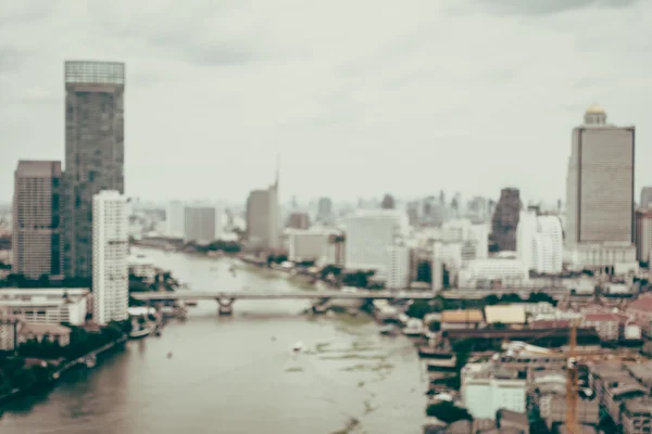 Desenfocar la ciudad de Bangkok —  Fotos de Stock