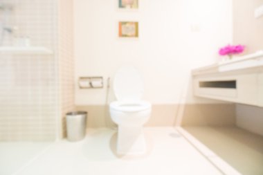 Soyut bulanıklık banyo ve tuvalet