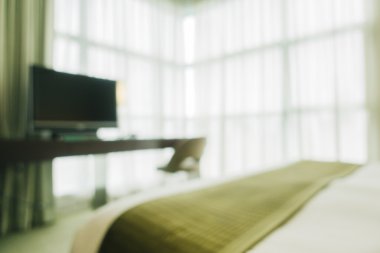 Abstact bulanıklık yatak odası