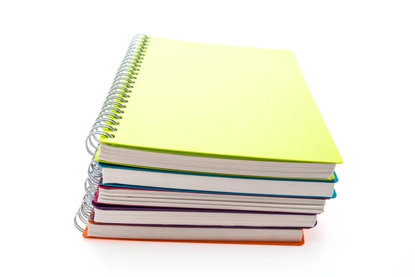 Kleurrijke blanco notebook — Stockfoto