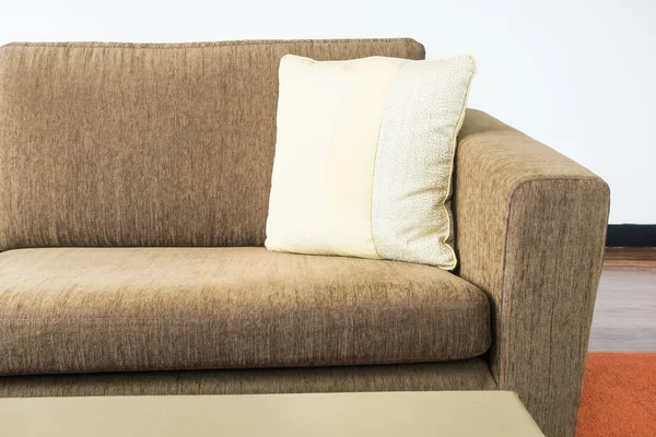 Pillow on sofa — Stock Photo, Image