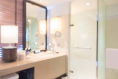 Soyut bulanıklık banyo ve tuvalet