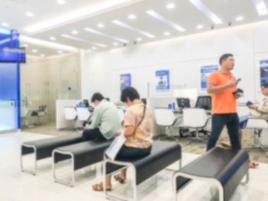 Soyut bulanık alışveriş merkezi