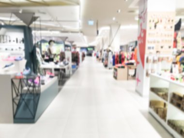 Soyut bulanık alışveriş merkezi