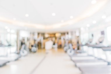 Spor salonu ve fitness bulanıklık