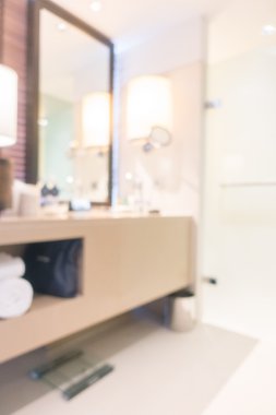 Soyut bulanıklık banyo ve tuvalet