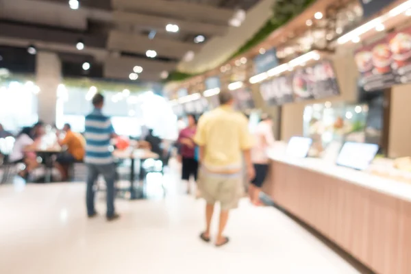 Abstract blur food court — Stock Photo, Image