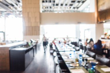 Soyut bulanıklık Restoran