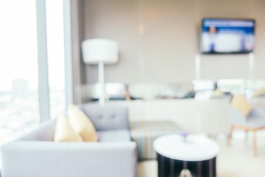 Otel lobisinde bulanıklık