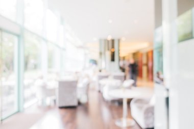 Otel lobisinde bulanıklık