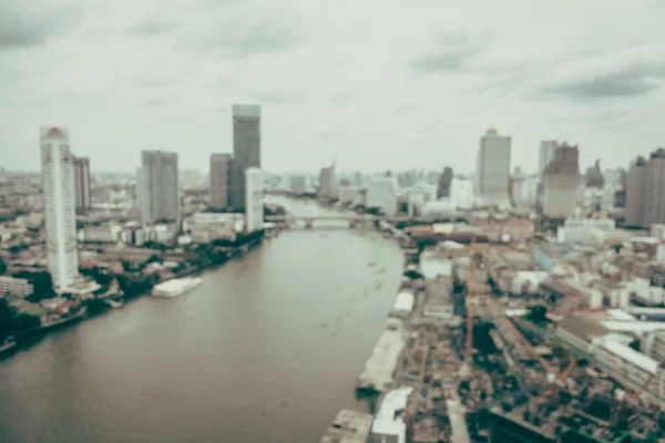 Desenfocar la ciudad de Bangkok —  Fotos de Stock