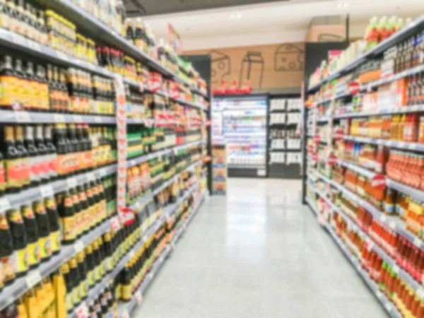 Abstract blur supermarket — Stock Photo, Image