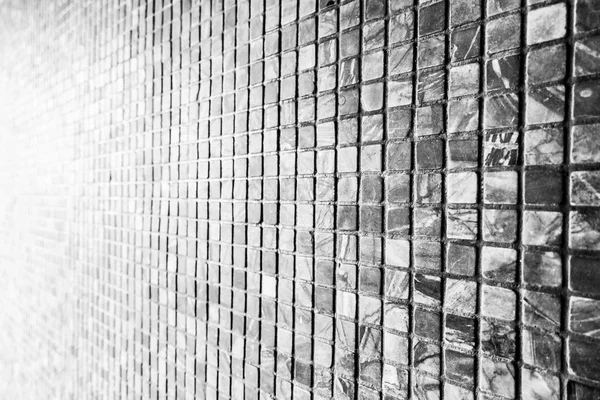黒の石のタイル壁のテクスチャ — ストック写真