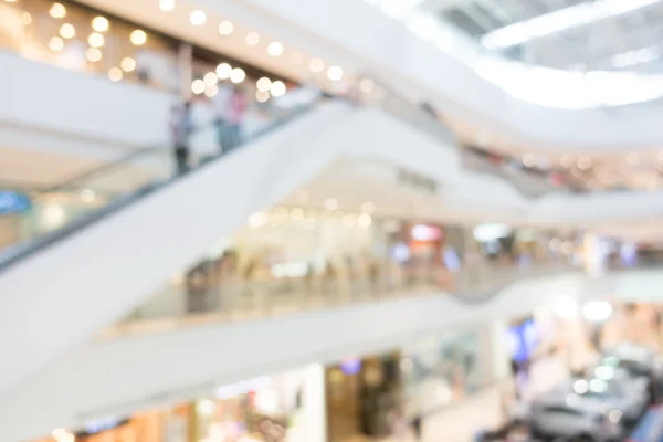 Centro comercial borrão — Fotografia de Stock