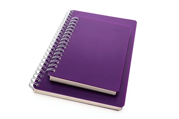 Barevné prázdné notebook — Stock fotografie