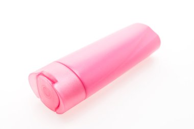 Boş kozmetik ve şampuan şişesi