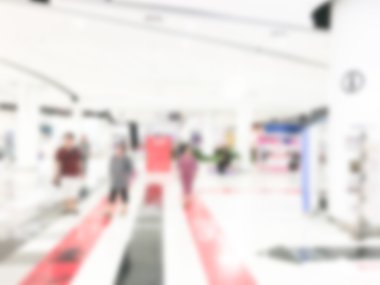 Soyut bulanık alışveriş merkezi