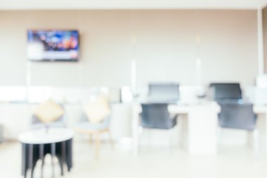 Otel lobisinde bulanıklık