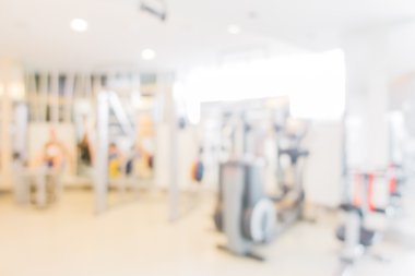 Spor salonu ve fitness bulanıklık