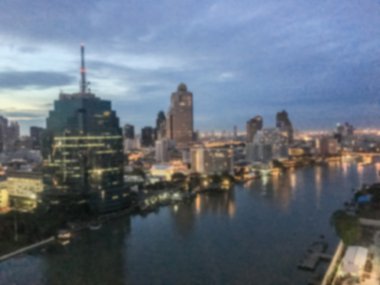 Bangkok şehir bulanıklık