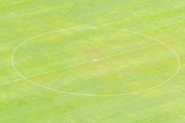 Football stadium with green grass — Stock Photo, Image