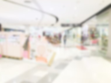 Soyut bulanık alışveriş merkezi