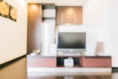 Soyut bulanıklık oturma odası