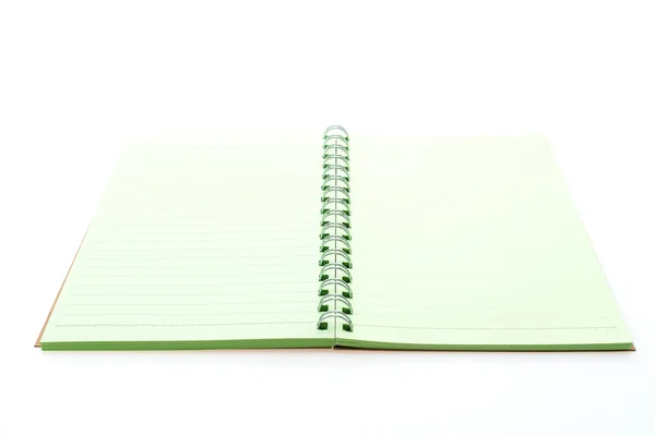 美丽的空白笔记本 — 图库照片