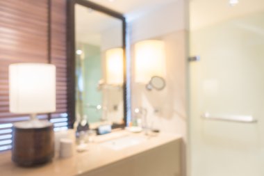 Soyut bulanıklık banyo ve tuvalet