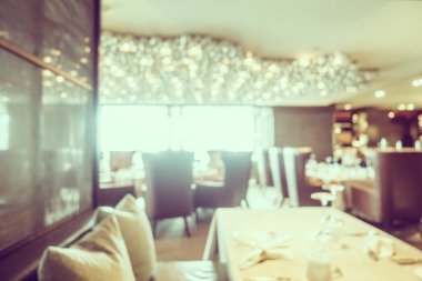 Soyut bulanıklık Restoran