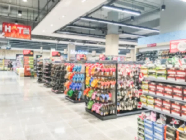 Supermarket blur abstrak — Stok Foto