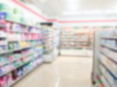 Soyut bulanık alışveriş merkezi