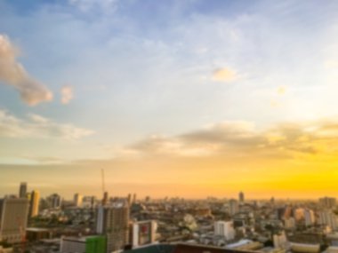 Bangkok şehir bulanıklık