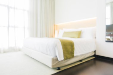 Abstact bulanıklık yatak odası