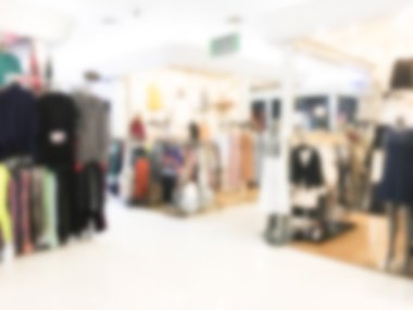 Soyut bulanık alışveriş merkezi