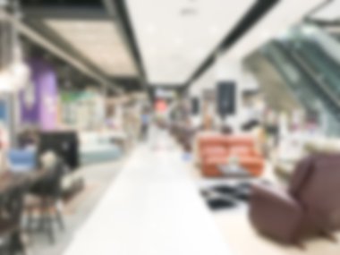 Soyut bulanık alışveriş merkezi