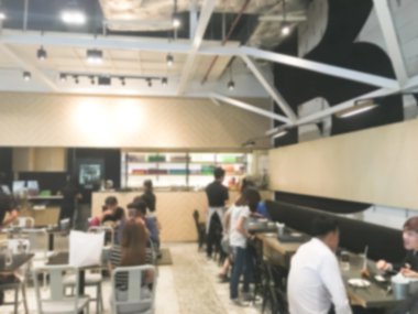 Soyut bulanık alışveriş merkezi