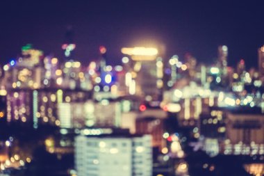 Soyut Bangkok şehir