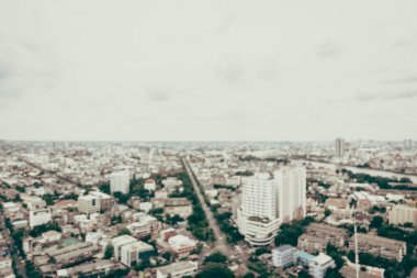 Bangkok şehir bulanıklık