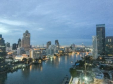 Bangkok şehir bulanıklık