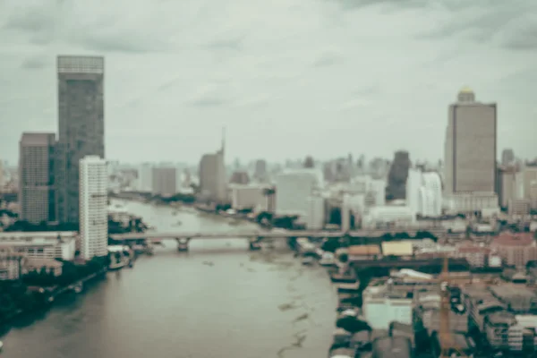 Desenfocar la ciudad de Bangkok —  Fotos de Stock