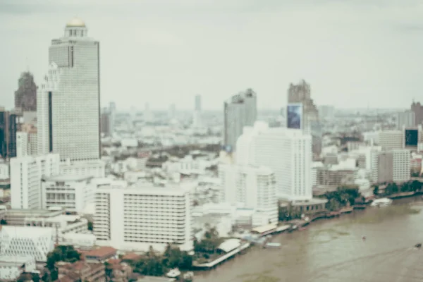 Desenfocar la ciudad de Bangkok —  Fotos de Stock