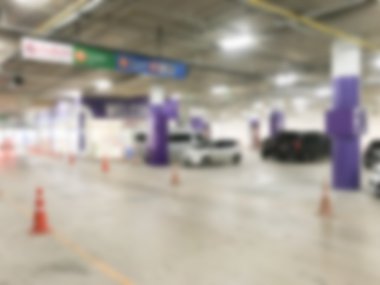 Araba park bulanıklık