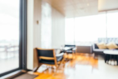 Otel lobisinde bulanıklık