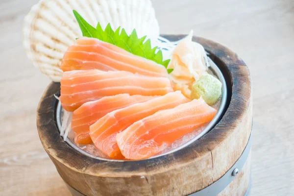 stock image delicious Salmon sashimi