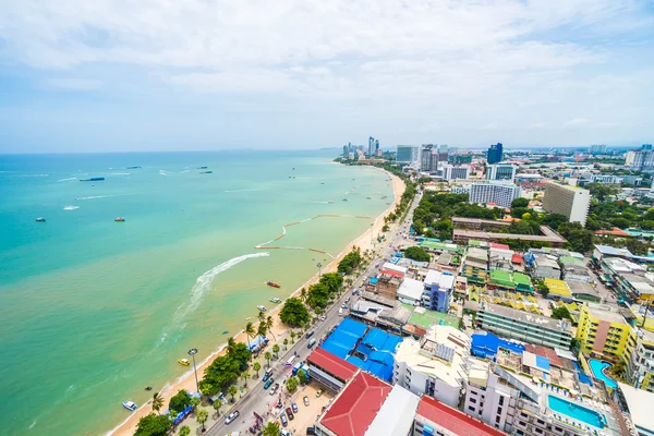 Pattaya città e baia — Foto Stock